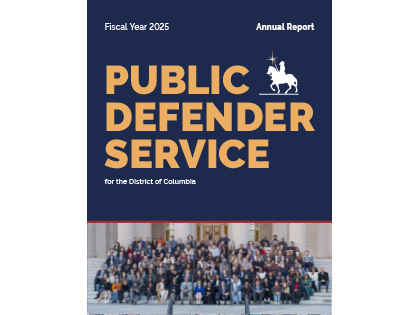 Cover for FY 2025 PDS Annual Report