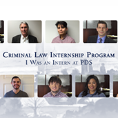 PDS Criminal Law Internship Program Testimonials (2016)