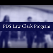 PDS Law Clerk Program (2016)