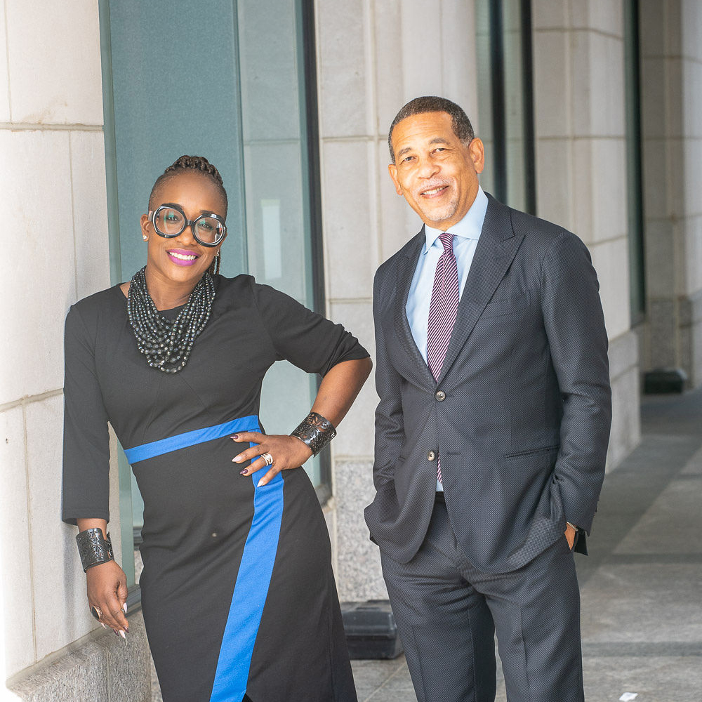 Director Heather N. Pinckney and Deputy Director Rudy Acree Jr.